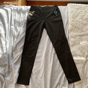 Inc skinny leg curvy fit dark green